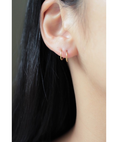 ebine（エビネ）の「Screw Mini Pierce（ピアス（両耳用）・レディース・ゴールド/ピンクゴールド/シルバー・FREE）」の11枚目の写真