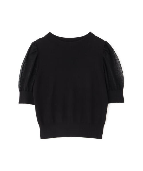 PROPORTION BODY DRESSING（プロポーションボディドレッシング）の「＜Ｅ＞パフスリーブ総針ニット / 1214175302（ニット/セーター・レディース・イエロー/ホワイト系その他/ピンク/ブラック・FREE）」の5枚目の写真