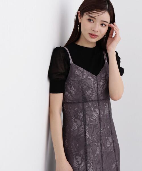 PROPORTION BODY DRESSING（プロポーションボディドレッシング）の「＜Ｅ＞パフスリーブ総針ニット / 1214175302（ニット/セーター・レディース・イエロー/ホワイト系その他/ピンク/ブラック・FREE）」の11枚目の写真