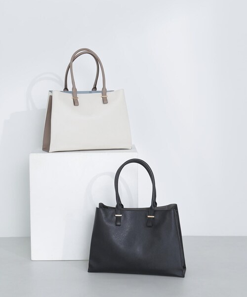 トラペーゼトートグレージュ新品未使用 NATURAL BEAUTY BASIC（ナチュラルビューティーベーシック）の「◇トラ