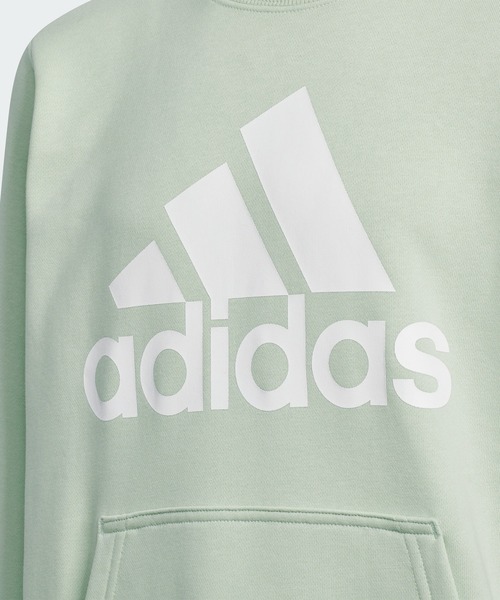 adidas（アディダス）の「エッセンシャルズプラス ビッグロゴ クルーネックスウェット / トレーナー  / アディダス adidas（スウェット・キッズ・グレー/ブルー/ブラック/レッド/グリーン/ネイビー・130/140/150/160/110/120）」の16枚目の写真