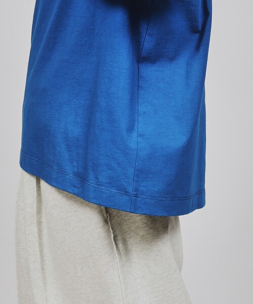 tk.TAKEO KIKUCHI(ティーケータケオキクチ)の「◆レタードビッグロンT(Tシャツ/カットソー・メンズ・ブルー/ワインレッド/ホワイト・02/03)」の11枚目の写真