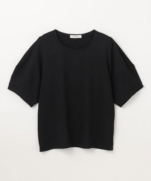 ANY(エニィ)の「シャーリングランタンスリーブトップス(Tシャツ/カットソー・レディース・アイボリー系/パイングリーン系/ブラック系・4)」の22枚目の写真