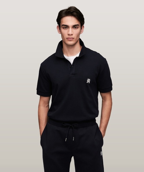 TOMMY HILFIGER(トミーヒルフィガー)の「【OCEANS掲載】【CLASSY掲載】【Safari掲載】インターロックレギュラーポロシャツ(ポロシャツ・メンズ・グリーン/オレンジ/ブルー/ネイビー/ホワイト・LARGE/X-LARGE/SMALL/MEDIUM)」の4枚目の写真