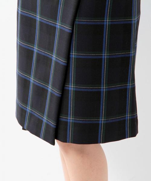 Jewel Changes（ジュエルチェンジズ）の「☆JOC PE/R チェック 巻きスカート（スカート・レディース・オフホワイト/ネイビー・38/36）」の12枚目の写真