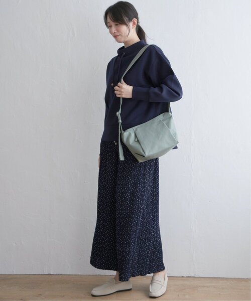 ikka(イッカ)の「【親子コーデ】さらっとプリーツワイドパンツ(その他パンツ・レディース・ブラック/ベージュ/ネイビー/オレンジ/グリーン/その他1・M/L/S)」の19枚目の写真