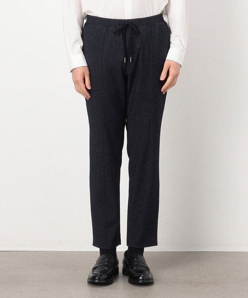 COMME CA ISM（コムサイズム）の「【セットアップ対応】デニムライクジャージー テーパードパンツ（スラックス・メンズ・ブラック/ネイビー・SMALL/LARGE/MEDIUM）」の13枚目の写真