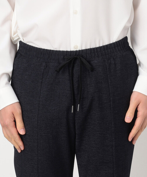 COMME CA ISM（コムサイズム）の「【セットアップ対応】デニムライクジャージー テーパードパンツ（スラックス・メンズ・ブラック/ネイビー・SMALL/LARGE/MEDIUM）」の16枚目の写真