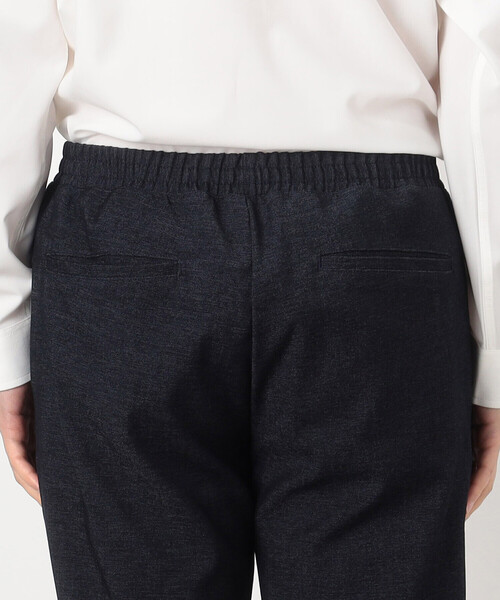 COMME CA ISM（コムサイズム）の「【セットアップ対応】デニムライクジャージー テーパードパンツ（スラックス・メンズ・ブラック/ネイビー・SMALL/LARGE/MEDIUM）」の17枚目の写真