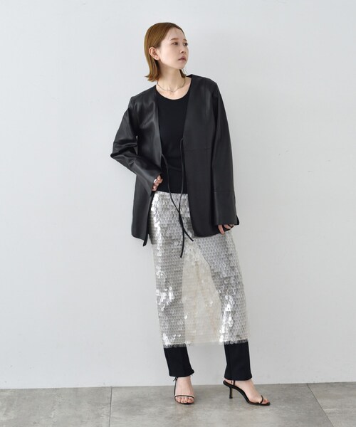 CODE A(コードエー)の「◆CODE A|leggings pants(その他パンツ・レディース・ブラック・38/36)」の3枚目の写真