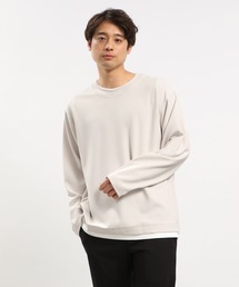 GLOBAL WORK Smile Seed Store | ジョーゼットTレイヤード長袖/993336(Tシャツ/カットソー)