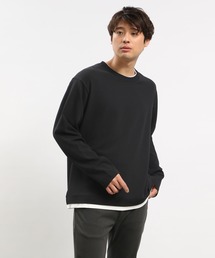 GLOBAL WORK Smile Seed Store | ジョーゼットTレイヤード長袖/993336(Tシャツ/カットソー)