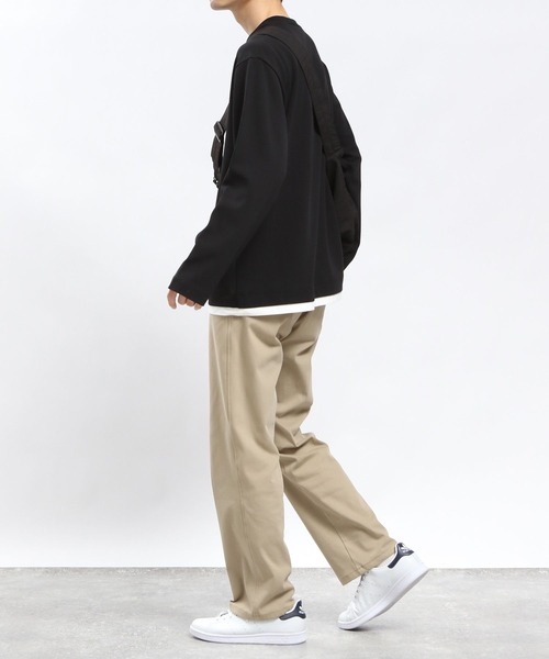 GLOBAL WORK Smile Seed Store(グローバルワーク スマイルシードストア)の「ジョーゼットTレイヤード長袖/993336(Tシャツ/カットソー・メンズ・ベージュ系その他3/ホワイト系その他7/ネイビー/ブラック・SMALL/MEDIUM/LARGE/X-LARGE)」の13枚目の写真