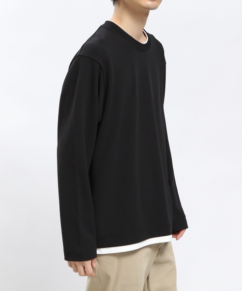 GLOBAL WORK Smile Seed Store(グローバルワーク スマイルシードストア)の「ジョーゼットTレイヤード長袖/993336(Tシャツ/カットソー・メンズ・ベージュ系その他3/ホワイト系その他7/ネイビー/ブラック・SMALL/MEDIUM/LARGE/X-LARGE)」の16枚目の写真