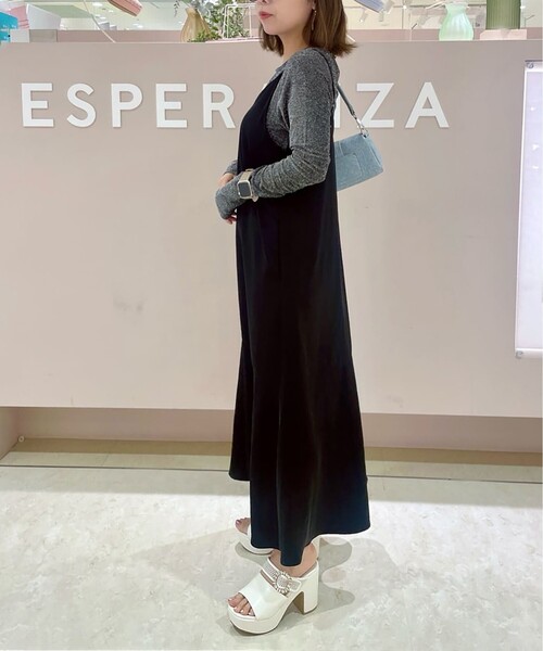 ESPERANZA(エスペランサ)の「飾りバックル一体底ミュール 24SS(サンダル・レディース・ブルー/パープル系/ブラック/ホワイト・L/M/S/LL)」の21枚目の写真