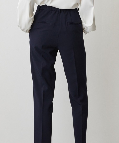 SMILE ORCHID（スマイルオーキッド）の「デーパートパンツ（スーツパンツ・レディース・ネイビー/オリーブ/ブラック/グレー・M/S/L）」の7枚目の写真