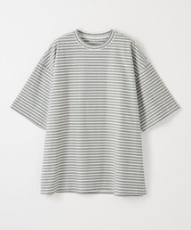 ＜Steven Alan＞ オーガニックコットン ボーダー Tシャツ -LOOSE