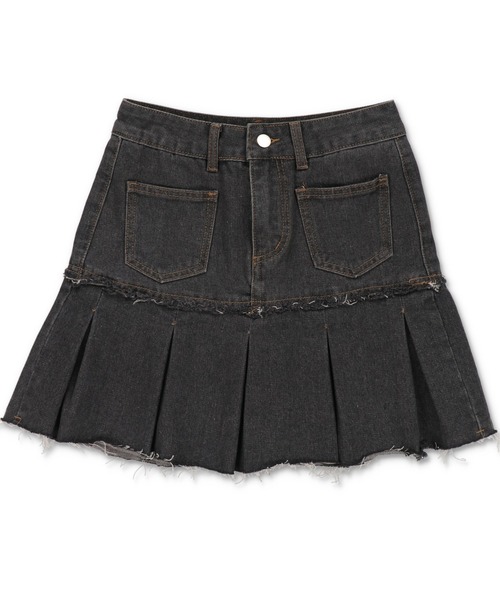 可愛い！【ワンティースプーン】Max Beltedミニ・デニムスカート Belted Denim Mini Skirt - Boys Club Blue | One Teaspoon USA