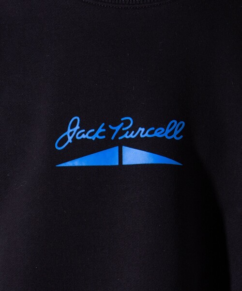 JACK PURCELL(ジャックパーセル)の「【CONVERSE JACK PURCELL/コンバース ジャックパーセル】フレンチテリービッグプルオーバースウェット(スウェット・メンズ・ブラック/アイボリー/オフホワイト・M/L)」の18枚目の写真