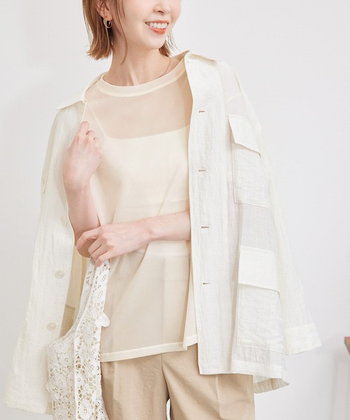 セール】シアーブライトTシャツ（Tシャツ/カットソー）｜ROPE' PICNIC