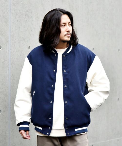 セール/ブランド古着】スタジャン（スタジャン）｜SHIPS（シップス）の 