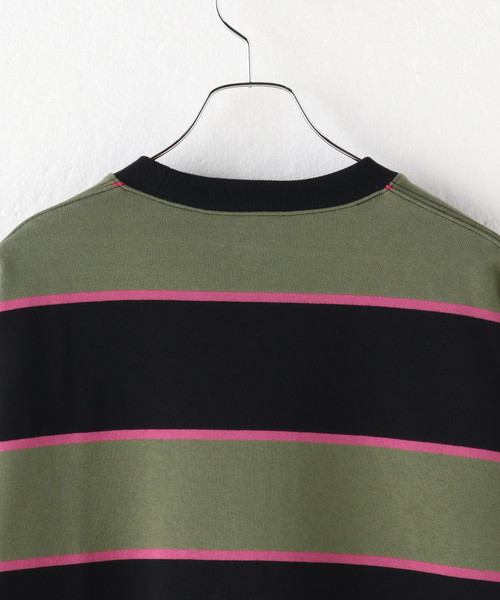 Carhartt WIP(カーハートダブリューアイピー)の「【CARHARTT WIP / カーハート ダブリューアイピー】 WILT SWEATSHIRT(Tシャツ/カットソー・メンズ・ネイビー/グリーン・LARGE)」の5枚目の写真