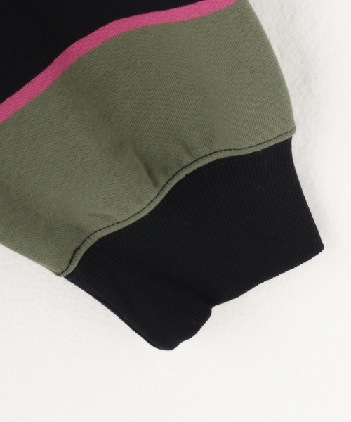 Carhartt WIP(カーハートダブリューアイピー)の「【CARHARTT WIP / カーハート ダブリューアイピー】 WILT SWEATSHIRT(Tシャツ/カットソー・メンズ・ネイビー/グリーン・LARGE)」の7枚目の写真