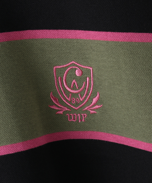 Carhartt WIP(カーハートダブリューアイピー)の「【CARHARTT WIP / カーハート ダブリューアイピー】 WILT SWEATSHIRT(Tシャツ/カットソー・メンズ・ネイビー/グリーン・LARGE)」の9枚目の写真