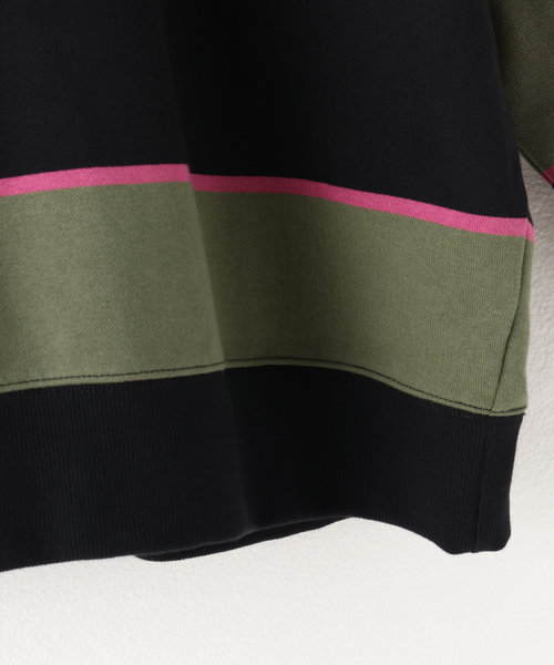 Carhartt WIP(カーハートダブリューアイピー)の「【CARHARTT WIP / カーハート ダブリューアイピー】 WILT SWEATSHIRT(Tシャツ/カットソー・メンズ・ネイビー/グリーン・LARGE)」の11枚目の写真