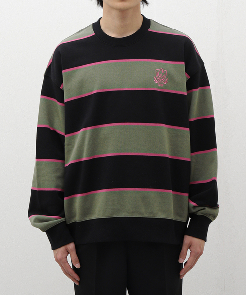 Carhartt WIP(カーハートダブリューアイピー)の「【CARHARTT WIP / カーハート ダブリューアイピー】 WILT SWEATSHIRT(Tシャツ/カットソー・メンズ・ネイビー/グリーン・LARGE)」の17枚目の写真