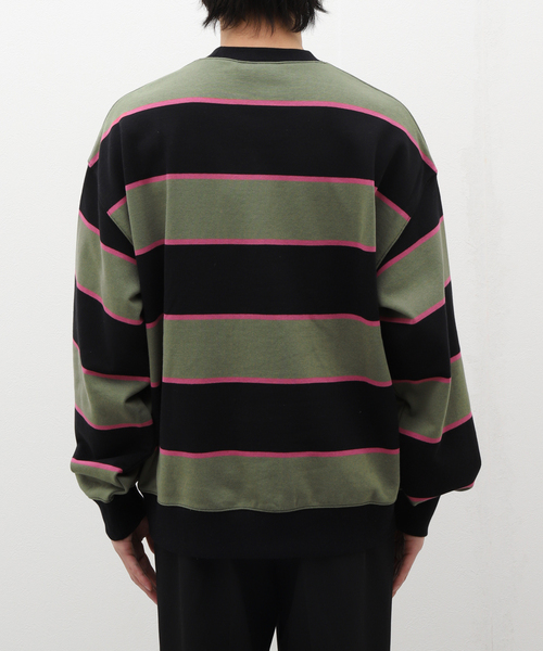 Carhartt WIP(カーハートダブリューアイピー)の「【CARHARTT WIP / カーハート ダブリューアイピー】 WILT SWEATSHIRT(Tシャツ/カットソー・メンズ・ネイビー/グリーン・LARGE)」の19枚目の写真