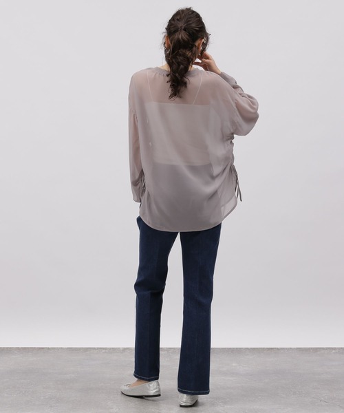 LAKOLE（ラコレ）の「ドロストシアープルオーバー / 112101（その他トップス・レディース・グレー/ブラック/アイボリー/イエロー・SMALL/MEDIUM）」の6枚目の写真