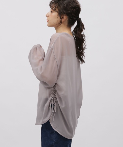 LAKOLE（ラコレ）の「ドロストシアープルオーバー / 112101（その他トップス・レディース・グレー/ブラック/アイボリー/イエロー・SMALL/MEDIUM）」の7枚目の写真