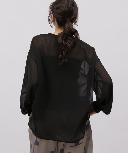 LAKOLE（ラコレ）の「ドロストシアープルオーバー / 112101（その他トップス・レディース・グレー/ブラック/アイボリー/イエロー・SMALL/MEDIUM）」の13枚目の写真