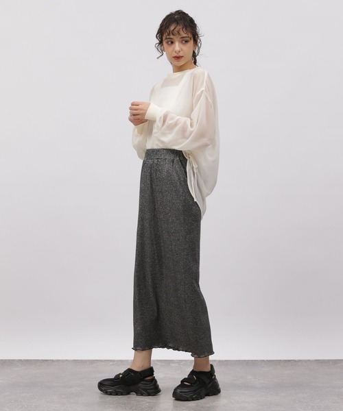 LAKOLE（ラコレ）の「ドロストシアープルオーバー / 112101（その他トップス・レディース・グレー/ブラック/アイボリー/イエロー・SMALL/MEDIUM）」の14枚目の写真