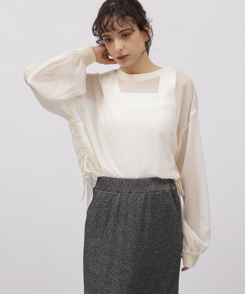 LAKOLE（ラコレ）の「ドロストシアープルオーバー / 112101（その他トップス・レディース・グレー/ブラック/アイボリー/イエロー・SMALL/MEDIUM）」の17枚目の写真