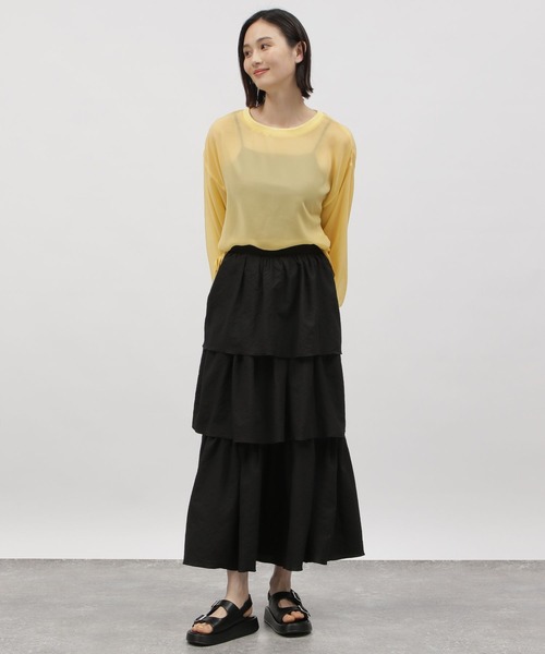 LAKOLE（ラコレ）の「ドロストシアープルオーバー / 112101（その他トップス・レディース・グレー/ブラック/アイボリー/イエロー・SMALL/MEDIUM）」の20枚目の写真