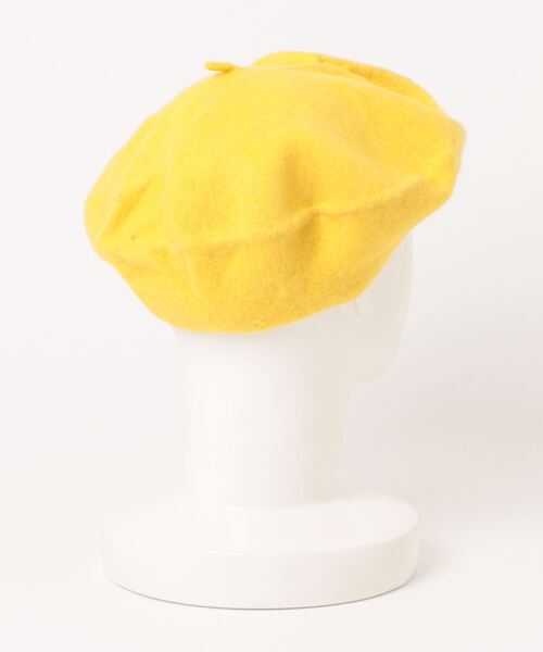 SPIGA（スピーガ）の「ﾍﾞﾚｰ帽（ハンチング/ベレー帽・レディース・イエロー・FREE）」の2枚目の写真