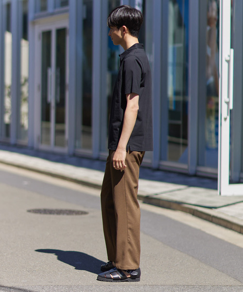 URBAN RESEARCH ROSSO MEN（アーバンリサーチロッソメン）の「『WEB限定』『セットアップ対応』パナマ風ストレートパンツ（その他パンツ・メンズ・ブラウン/ネイビー/ブラック・MEDIUM/LARGE）」の18枚目の写真