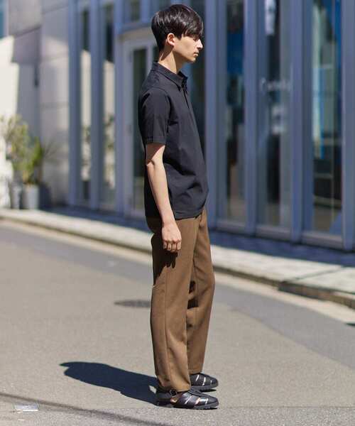 URBAN RESEARCH ROSSO MEN（アーバンリサーチロッソメン）の「『WEB限定』『セットアップ対応』パナマ風ストレートパンツ（その他パンツ・メンズ・ブラウン/ネイビー/ブラック・MEDIUM/LARGE）」の20枚目の写真