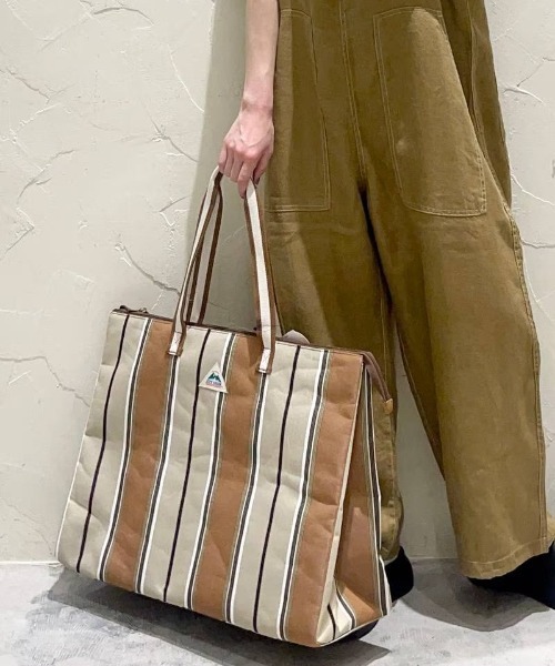 niko and...(ニコアンド)の「【CITY CREEK】保冷バッグ(アウトドアグッズ・レディース・グリーン/ブラウン・0)」の2枚目の写真