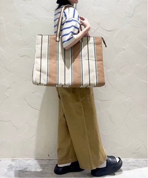 niko and...(ニコアンド)の「【CITY CREEK】保冷バッグ(アウトドアグッズ・レディース・グリーン/ブラウン・0)」の7枚目の写真