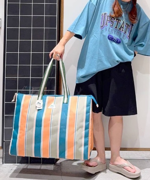 niko and...(ニコアンド)の「【CITY CREEK】保冷バッグ(アウトドアグッズ・レディース・グリーン/ブラウン・0)」の4枚目の写真