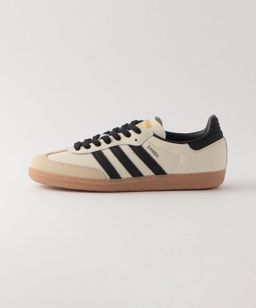 Steven Alan（スティーブンアラン）の「＜adidas Originals＞SAMBA OG/スニーカー（スニーカー・レディース・ワインレッド/ナチュラル/オフホワイト・23cm/23.5cm/24cm/24.5cm/25cm）」の2枚目の写真