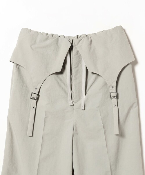 Ray BEAMS(レイビームス)の「Ray BEAMS / ガーターベルト ワイド パンツ(その他パンツ・レディース・ブラック/ライトグレー・1/0)」の12枚目の写真