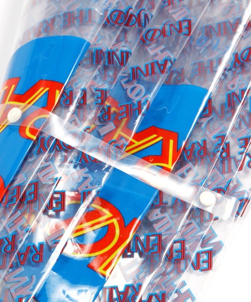 BAYFLOW（ベイフロー）の「[ワンタッチ式]BFTYPOビニール傘65cm（長傘・レディース・クリア/ブルー/ピンク・0）」の6枚目の写真