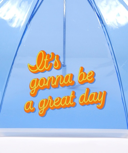 BAYFLOW（ベイフロー）の「[ワンタッチ式]BFTYPOビニール傘65cm（長傘・レディース・クリア/ブルー/ピンク・0）」の12枚目の写真