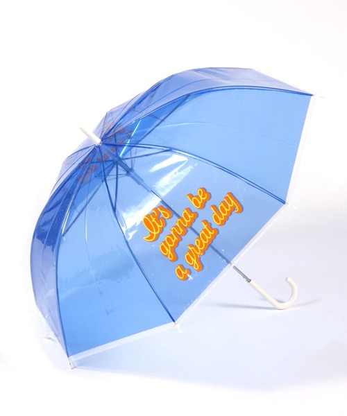 BAYFLOW（ベイフロー）の「[ワンタッチ式]BFTYPOビニール傘65cm（長傘・レディース・クリア/ブルー/ピンク・0）」の14枚目の写真