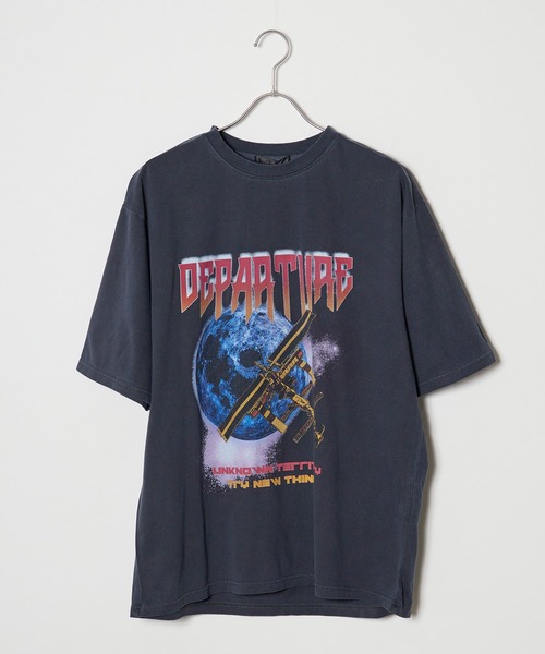 CENTAUR.KR ♥ CENTAUR EMBLEM FITTED T-SHIRT/追跡付 CENTAUR EMBLEM FITTED T-SHIRT_BLUE - 감도 깊은 취향 셀렉트샵