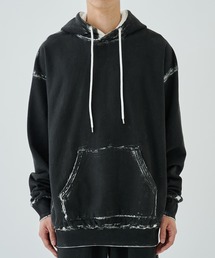 トップス JOHNLAWRENCESULLIVAN Sweat hoodie JOHNLAWRENCESULLIVAN - 【残り一点】Sweat Stucked Hoodie | ACRMTSM